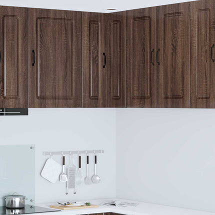 Diskmaskin panel Kalmar Brun Ek 57 x 57 x 80 cm Konstruerat trä