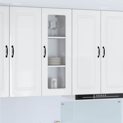 Diskmaskin panel Kalmar Högblanka vita 40 x 31 x 100 cm