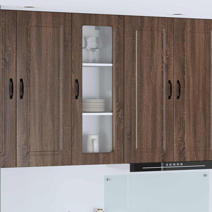 Diskmaskin panel Kalmar Brun Ek 40 x 31 x 100 cm