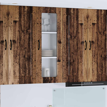 Diskmaskin panel Kalmar Gammalt trä 40 x 31 x 100 cm