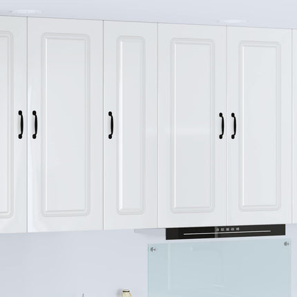Diskmaskin panel Kalmar Högblanka vita 30 x 31 x 100 cm