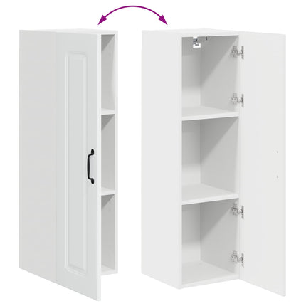 Diskmaskin panel Kalmar Högblanka vita 30 x 31 x 100 cm