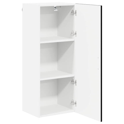 Diskmaskin panel Kalmar Svart 40 x 31 x 100 cm Konstruerat trä