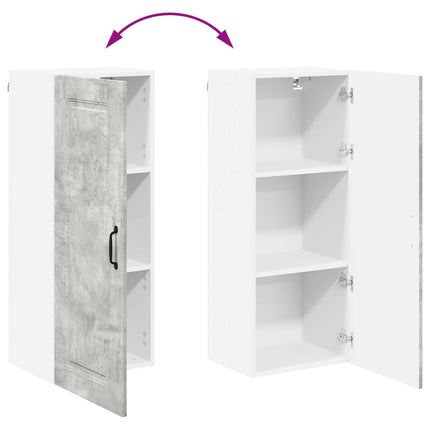 Diskmaskin panel Kalmar Betonggrå 40 x 31 x 100 cm