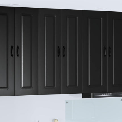 Diskmaskin panel Kalmar Svart 60 x 31 x 100 cm Konstruerat trä