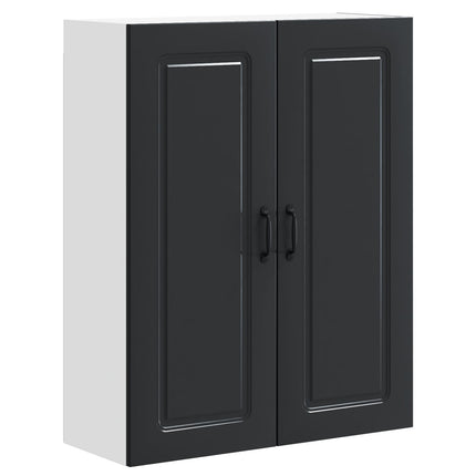 Diskmaskin panel Kalmar Svart 80 x 31 x 100 cm Konstruerat trä