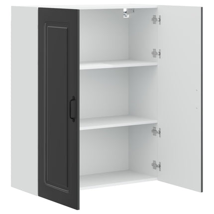 Diskmaskin panel Kalmar Svart 80 x 31 x 100 cm Konstruerat trä