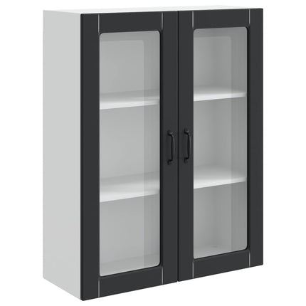 Diskmaskin panel Kalmar Svart 80 x 31 x 100 cm Konstruerat trä