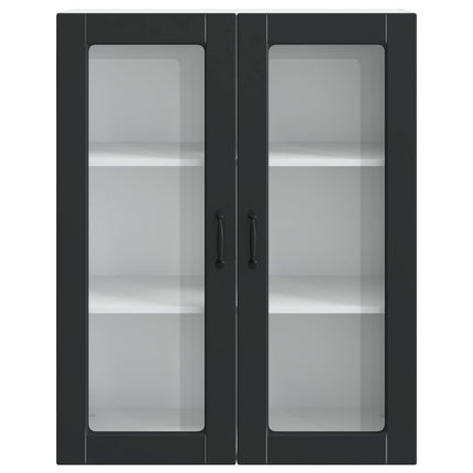 Diskmaskin panel Kalmar Svart 80 x 31 x 100 cm Konstruerat trä