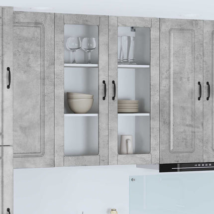 Diskmaskin panel Kalmar Betonggrå 80 x 31 x 100 cm