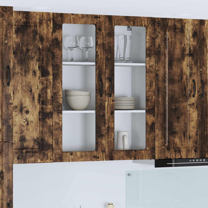 Diskmaskin panel Kalmar Rökt ek 80 x 31 x 100 cm
