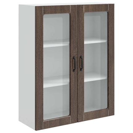 Diskmaskin panel Kalmar Brun Ek 80 x 31 x 100 cm