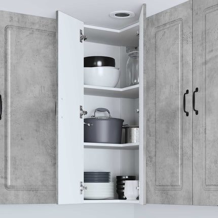 Diskmaskin panel Kalmar Betonggrå 57 x 57 x 100 cm