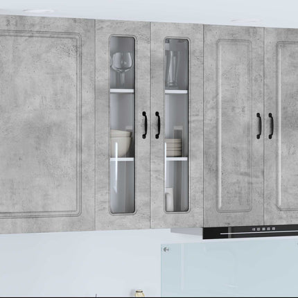 Diskmaskin panel Kalmar Betonggrå 60 x 31 x 100 cm