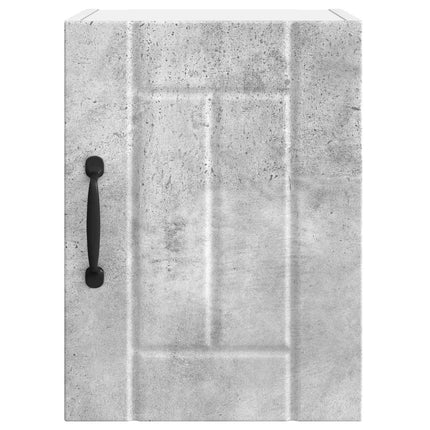 Väggskåp LUCCA 2 pcs Betonggrå 30 x 31 x 40 cm Konstruerat trä