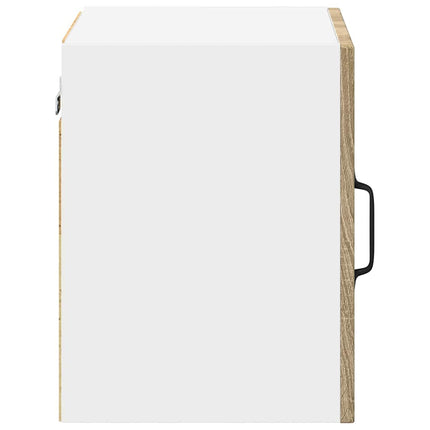 Väggskåp LUCCA 2 pcs Sonoma-ek 40 x 31 x 40 cm Konstruerat trä