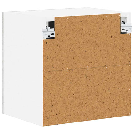 Väggskåp LUCCA 2 pcs Betonggrå 40 x 31 x 40 cm Konstruerat trä