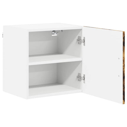 Väggskåp LUCCA 2 pcs Rökt ek 40 x 31 x 40 cm Konstruerat trä