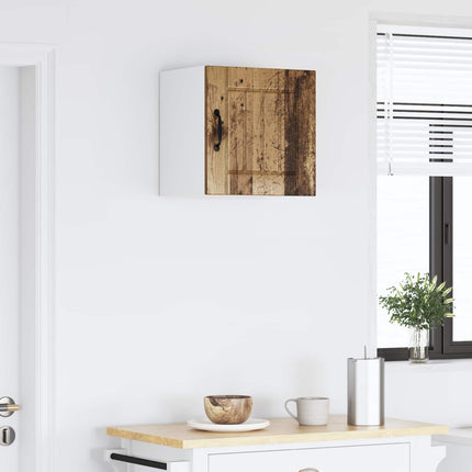 Väggskåp LUCCA Gammalt trä 40 x 31 x 40 cm Konstruerat trä