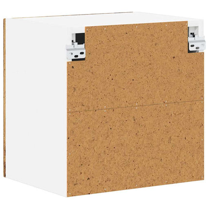 Väggskåp LUCCA Gammalt trä 40 x 31 x 40 cm Konstruerat trä