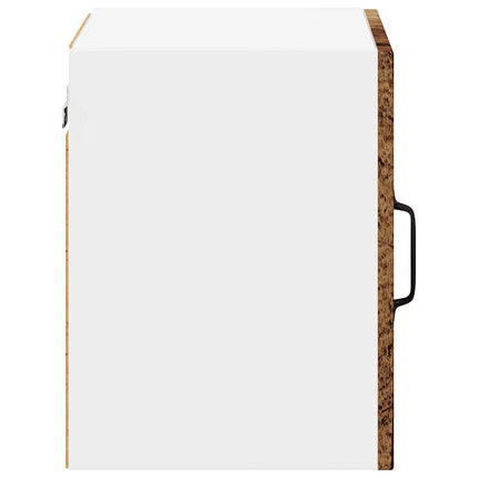 Väggskåp LUCCA Gammalt trä 40 x 31 x 40 cm Konstruerat trä