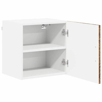 Väggskåp LUCCA 2 pcs Gammalt trä 40 x 31 x 40 cm