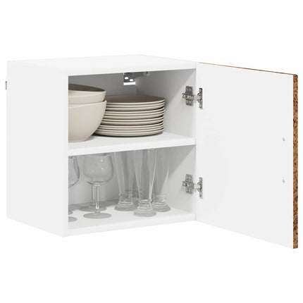 Väggskåp LUCCA 2 pcs Gammalt trä 40 x 31 x 40 cm