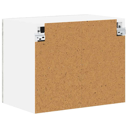 Väggskåp LUCCA 2 pcs Betonggrå 50 x 31 x 40 cm Konstruerat trä