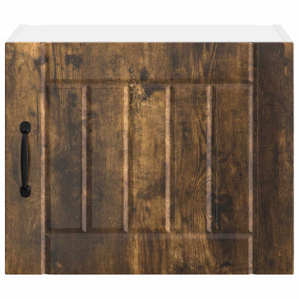 Väggskåp LUCCA 2 pcs Rökt ek 50 x 31 x 40 cm Konstruerat trä