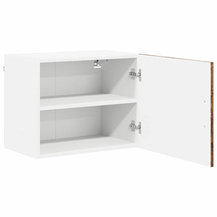 Väggskåp LUCCA 2 pcs Gammalt trä 50 x 31 x 40 cm