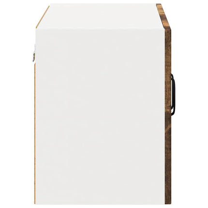 Väggskåp LUCCA 2 pcs Rökt ek 60 x 31 x 40 cm Konstruerat trä