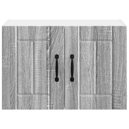 Väggskåp LUCCA 2 pcs Grå sonoma-ek 60 x 31 x 40 cm
