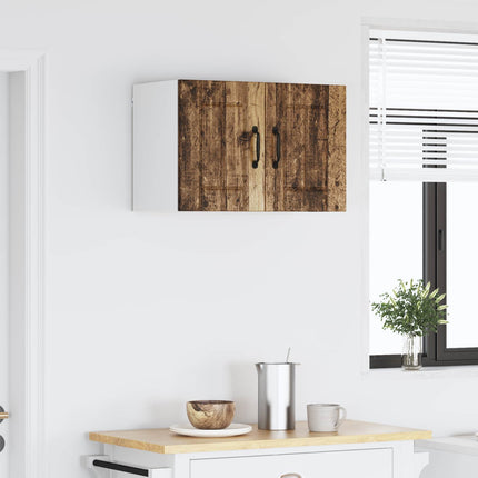 Väggskåp LUCCA Gammalt trä 60 x 31 x 40 cm Konstruerat trä