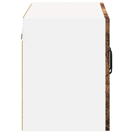 Väggskåp LUCCA Gammalt trä 60 x 31 x 40 cm Konstruerat trä