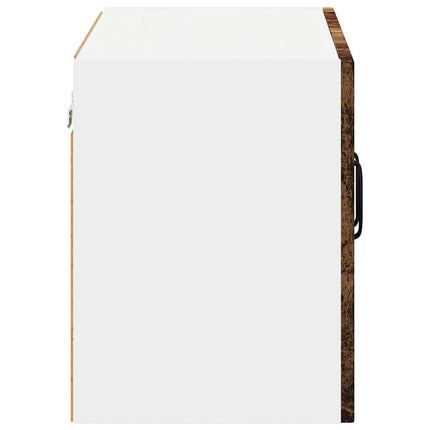Väggskåp LUCCA 2 pcs Gammalt trä 60 x 31 x 40 cm