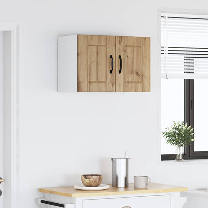 Väggskåp LUCCA Artisan-ek 60 x 31 x 40 cm Konstruerat trä