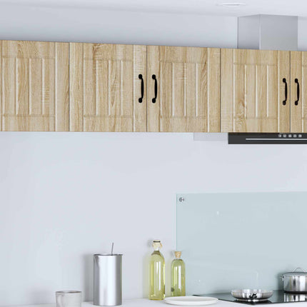 Väggskåp LUCCA Sonoma-ek 80 x 31 x 40 cm Konstruerat trä