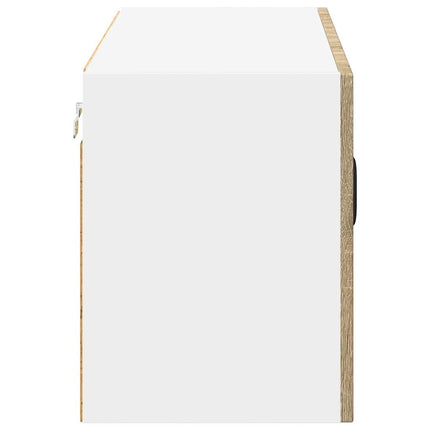 Väggskåp LUCCA Sonoma-ek 80 x 31 x 40 cm Konstruerat trä
