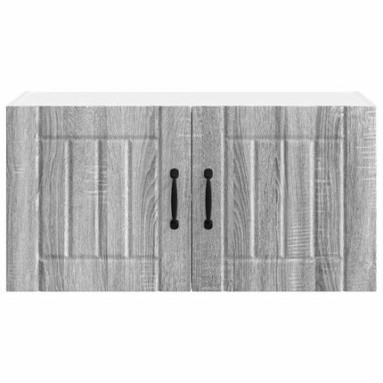 Väggskåp LUCCA Grå sonoma-ek 80 x 31 x 40 cm Konstruerat trä