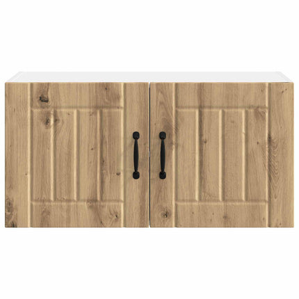 Väggskåp LUCCA Artisan-ek 80 x 31 x 40 cm Konstruerat trä