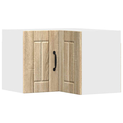 Vägghörnskåp LUCCA Sonoma-ek 57 x 57 x 40 cm Konstruerat trä