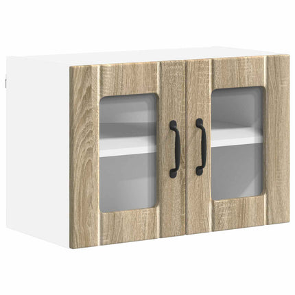 Väggglasförråd LUCCA Sonoma-ek 60 x 31 x 40 cm Konstruerat trä
