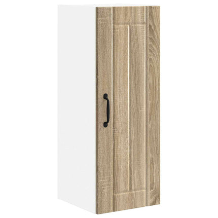 Väggskåp LUCCA 2 pcs Sonoma-ek 30 x 31 x 80 cm Konstruerat trä