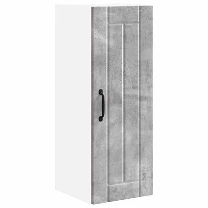 Väggskåp LUCCA Betonggrå 30 x 31 x 80 cm Konstruerat trä