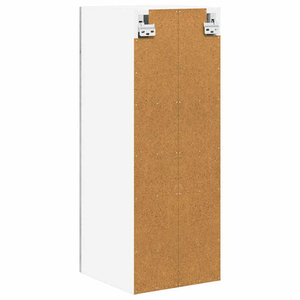 Väggskåp LUCCA 2 pcs Betonggrå 30 x 31 x 80 cm Konstruerat trä