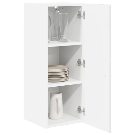 Väggskåp LUCCA 2 pcs Vit högglans 30 x 31 x 80 cm