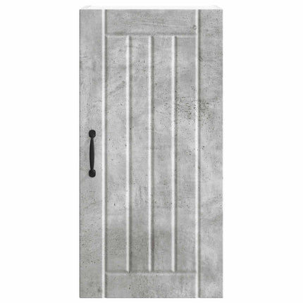 Väggskåp LUCCA Betonggrå 40 x 31 x 80 cm Konstruerat trä
