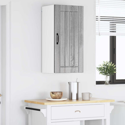 Väggskåp LUCCA Grå sonoma-ek 40 x 31 x 80 cm Konstruerat trä