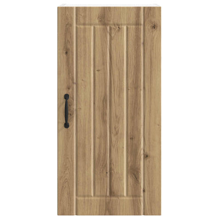 Väggskåp LUCCA Artisan-ek 40 x 31 x 80 cm Konstruerat trä
