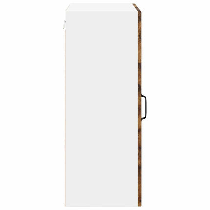 Väggskåp LUCCA Rökt ek 50 x 31 x 80 cm Konstruerat trä